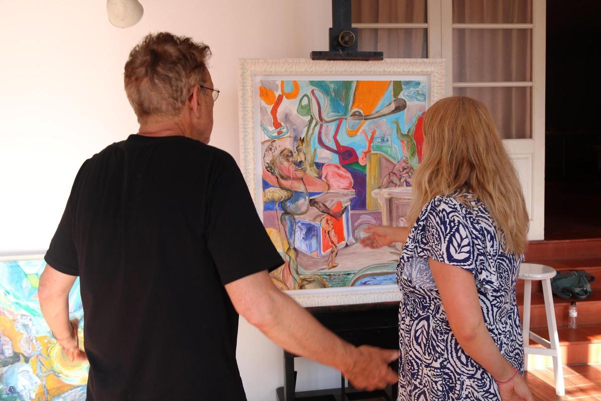 パラフルジェルのクイクサート財団は、マノロ・ガルシアの絵画作品を通して、彼を多分野にわたる芸術家として評価している。
