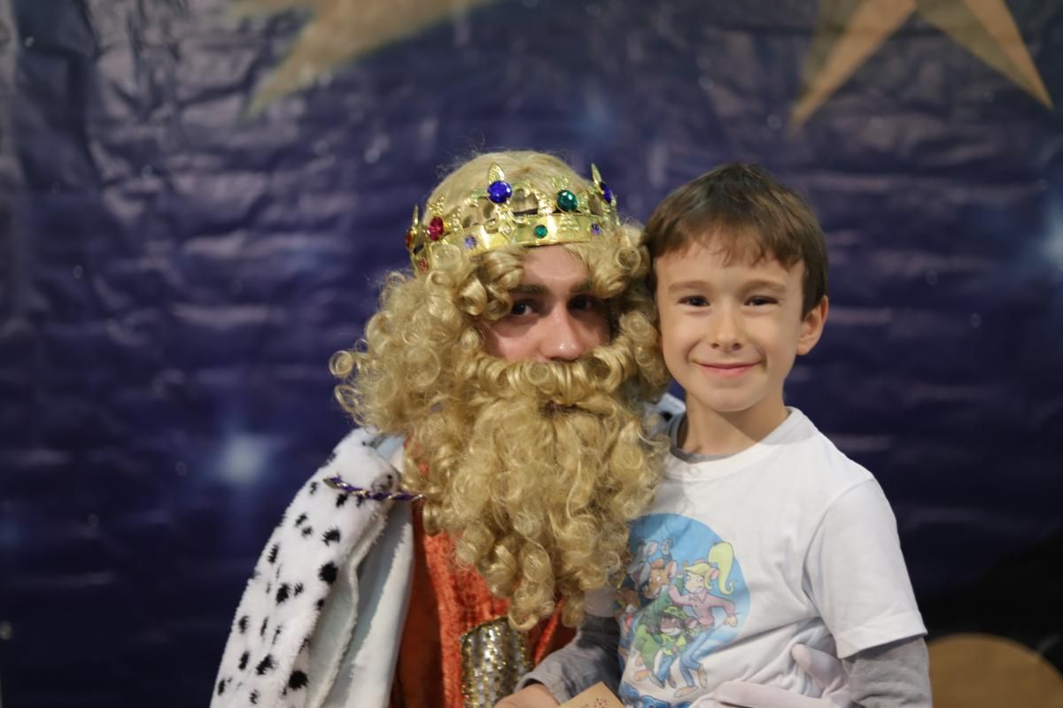 Fotos con los Reyes Magos realizadas el 2 de enero de 2018