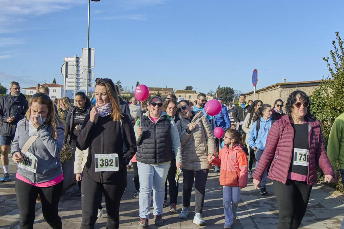 Imatges de la Run4Cancer a Riudellots de la Selva