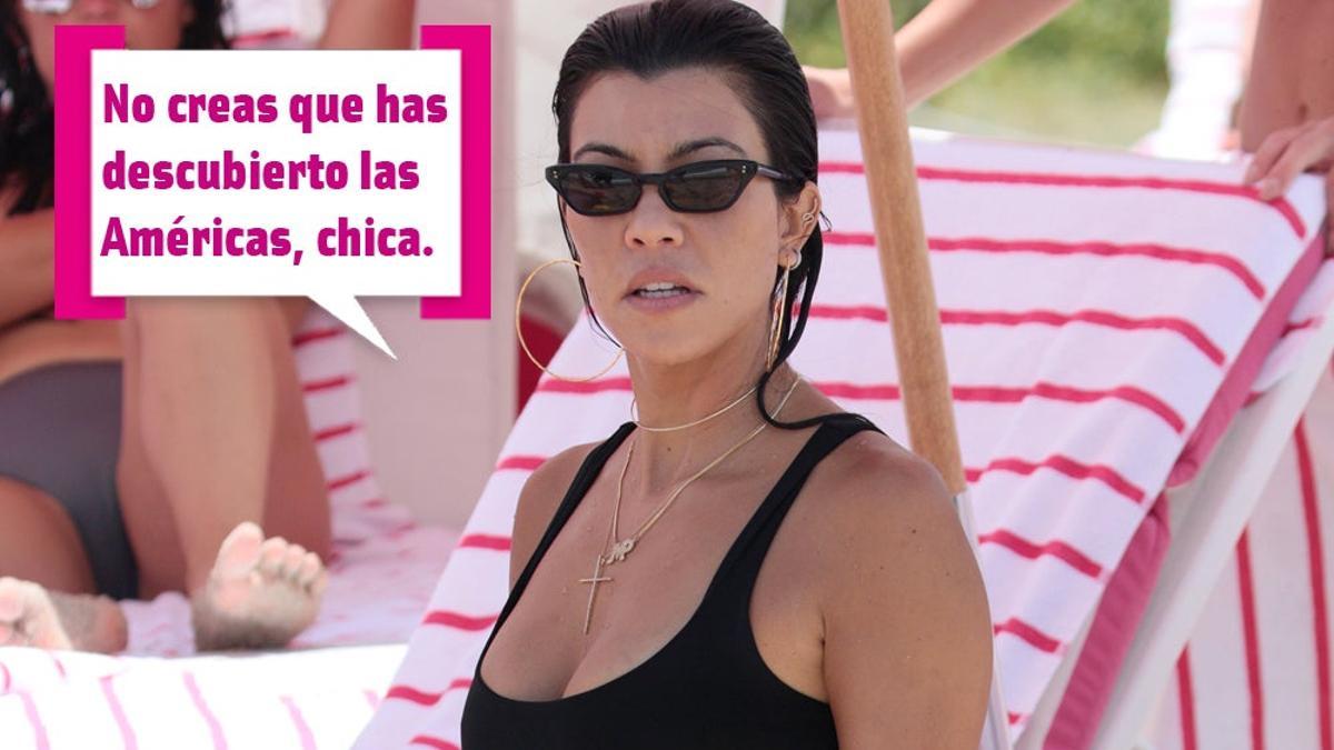 Kourtney Kardashian le lanza un dardo a Sofia Richie