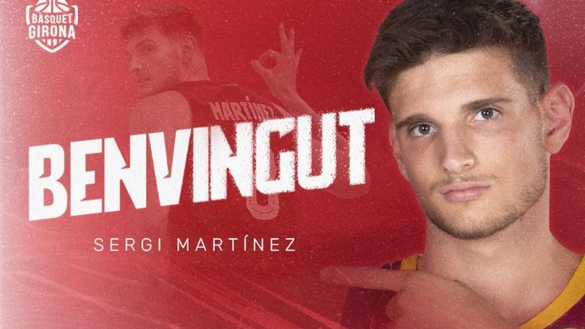 Sergi Martínez espera que el Bàsquet Girona sea un trampolín para regresar al Barça