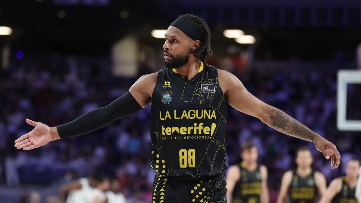 Patty Mills, jugador de La Laguna Tenerife