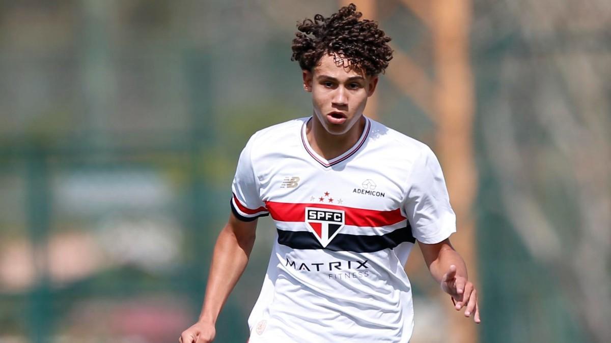 Gustavo Zabarelli es una de las joyas de la cantera del Sao Paulo