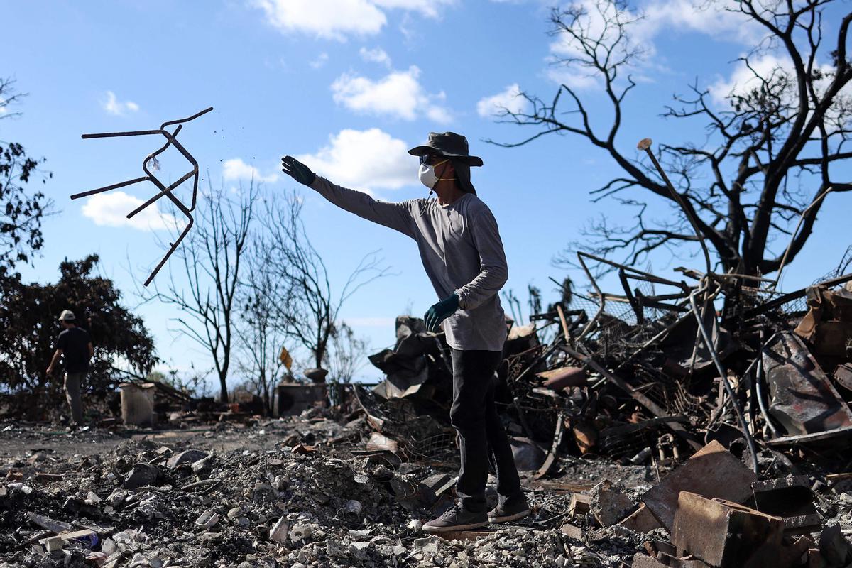 Hawái trata de recuperarse del infierno del fuego