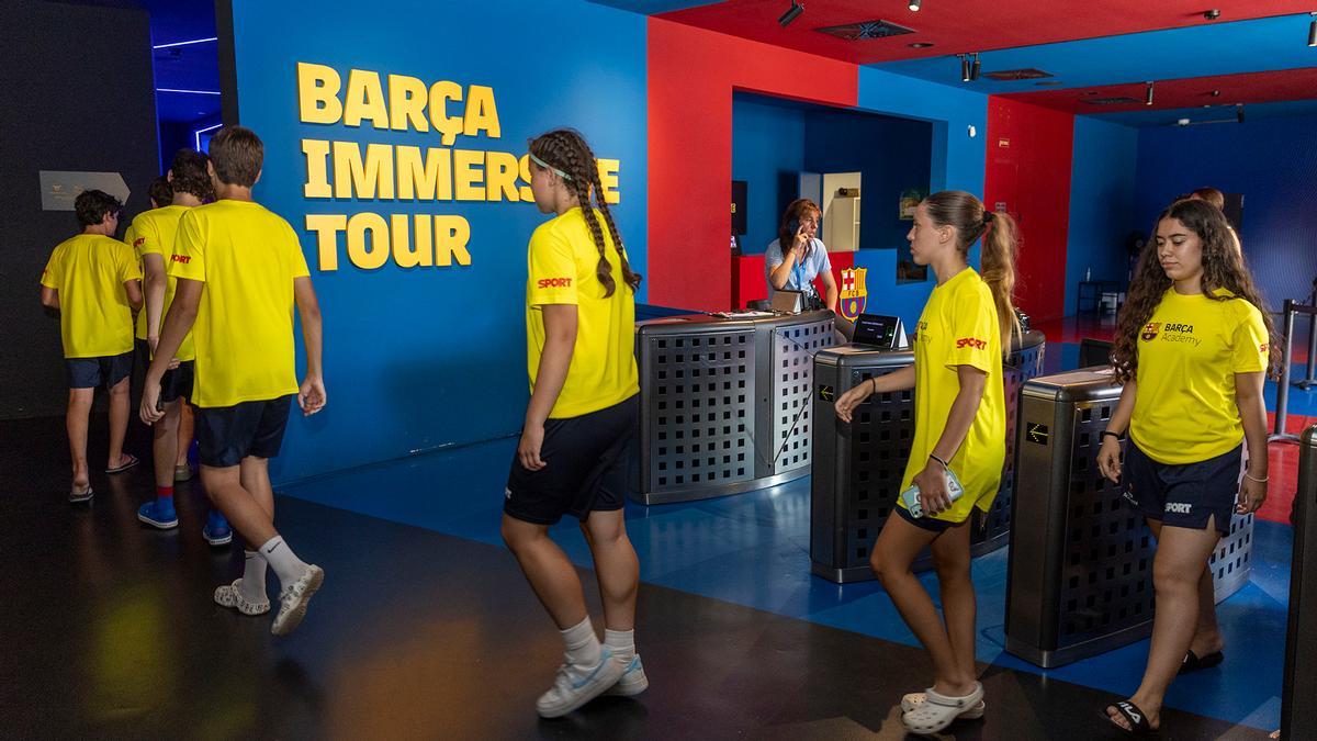 Las mejores imágenes de la primera semana del Campus Barça Academy Las mejores imágenes de la primera semana del Campus Barça Academy