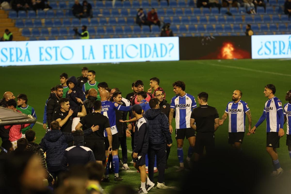 Las imágenes del Hércules CF - CE Sabadell