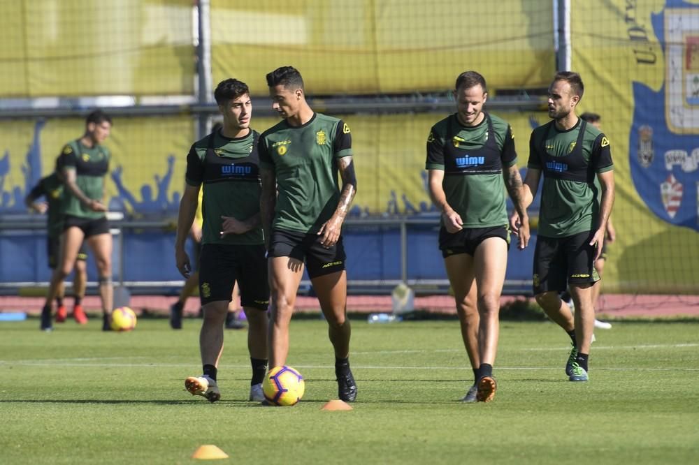 Entrenamiento de la UD Las Palmas