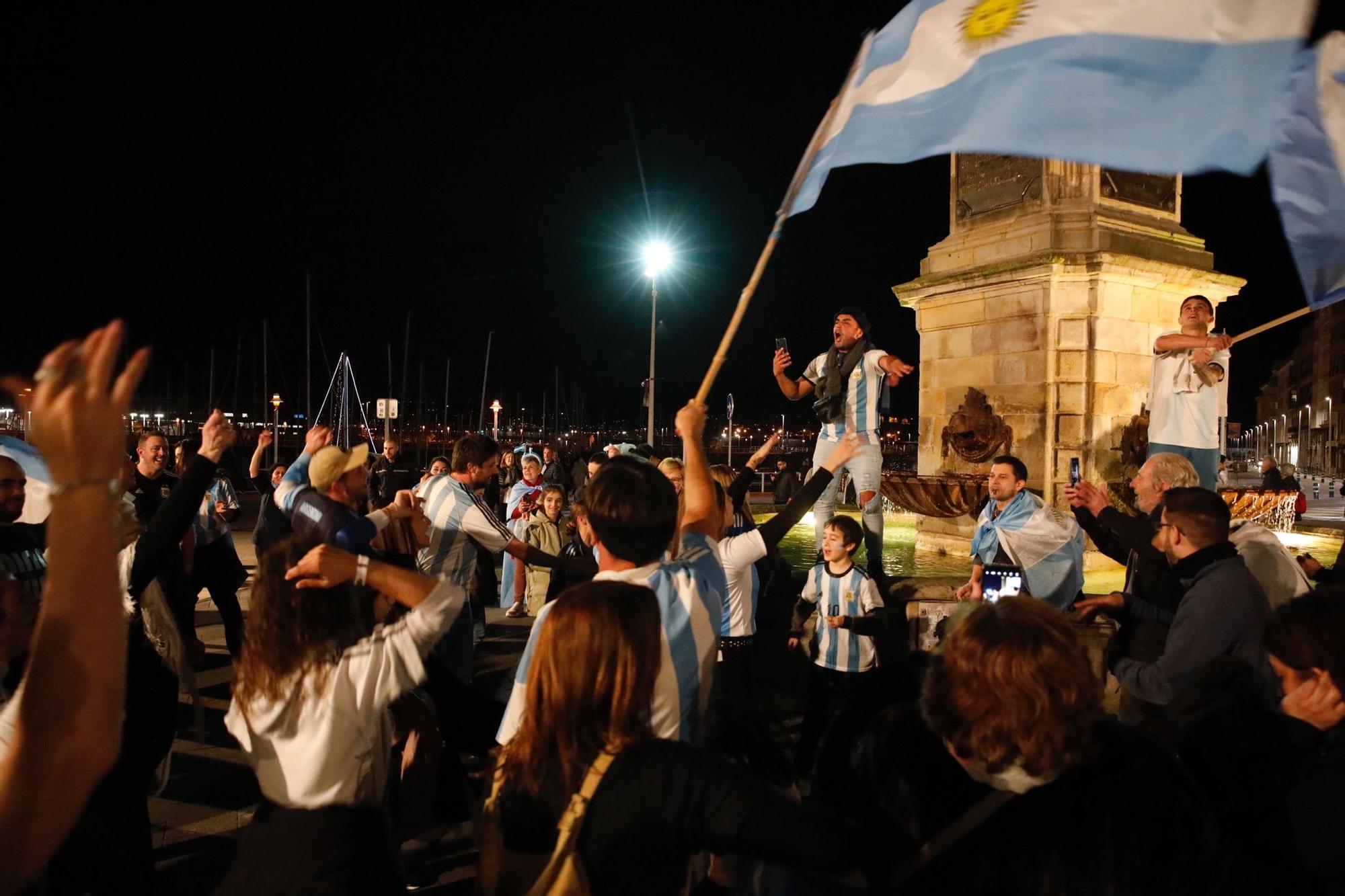 En imágenes: Gijón celebra el Mundial de Argentina como propio