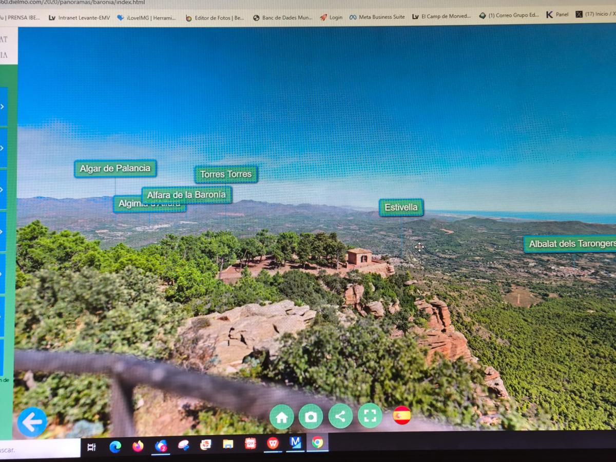 Sitio web del mirador.