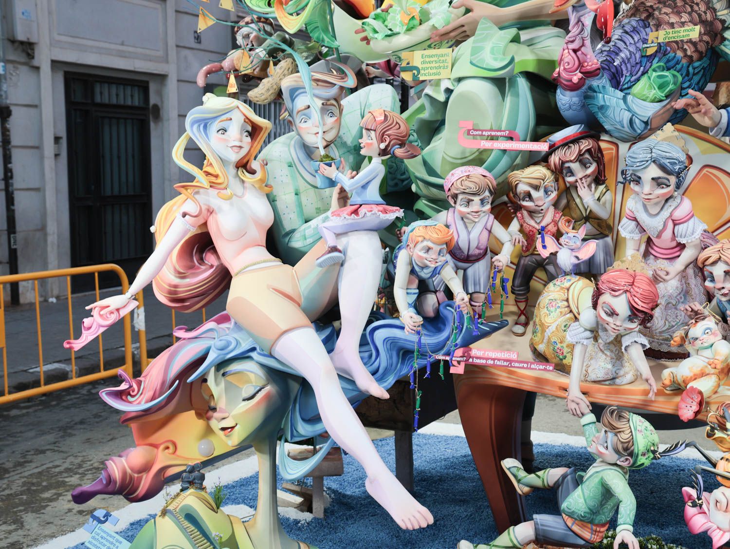 Falla infantil de Convento Jerusalén-Matemático Marzal.