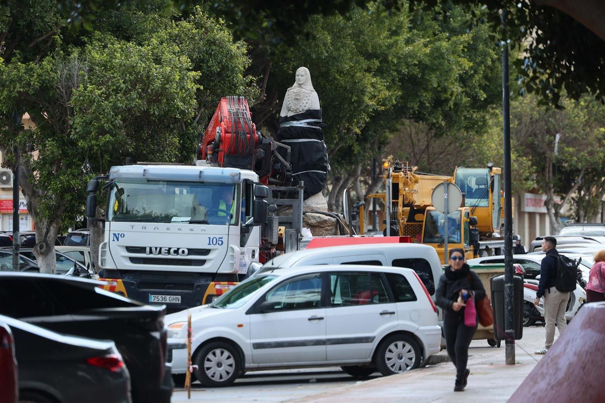 Galería: Todas las imagenes del traslado de la pagesa de Ibzia a su nueva ubicación