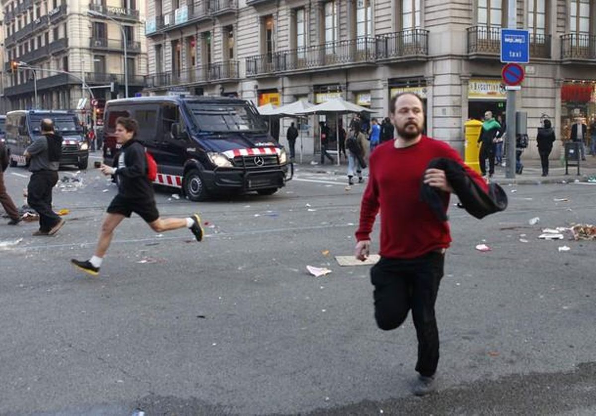 Els incidents del 29-M, vistos per Josep Garcia.