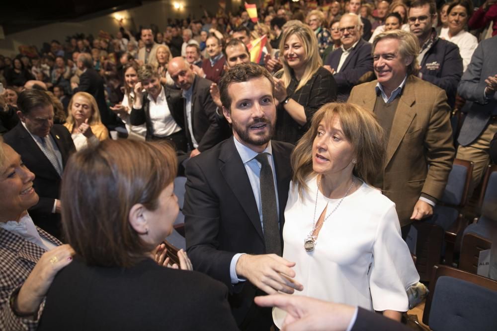 Mitin de Pablo Casado en Oviedo