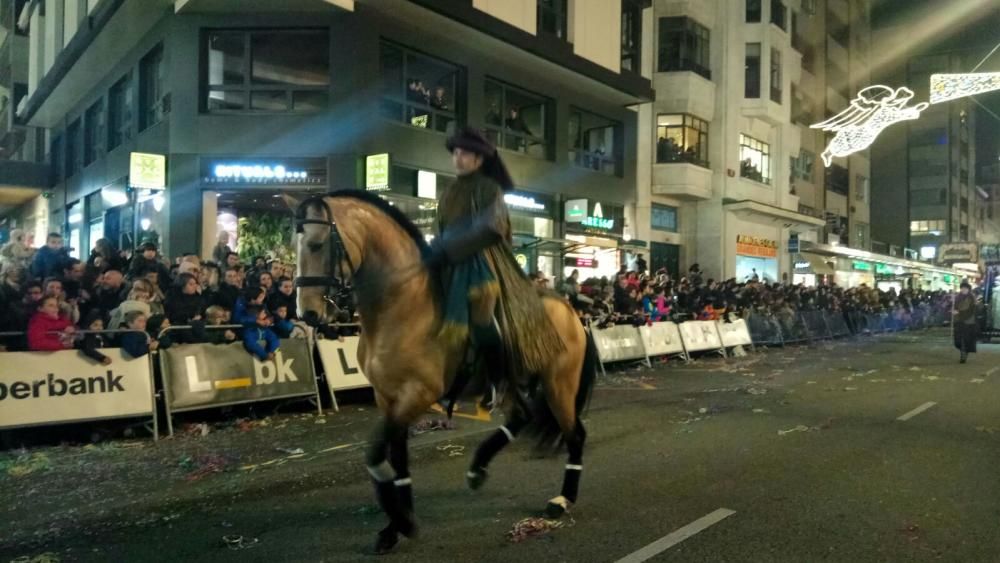 Cabalgata de los Reyes Magos en Oviedo