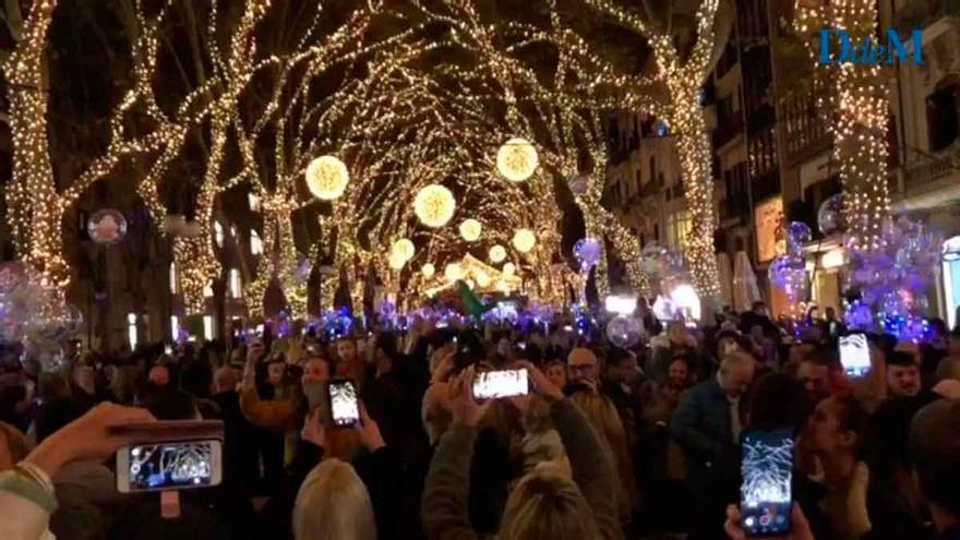 ¿Cuándo se encienden las luces de Navidad en Palma?