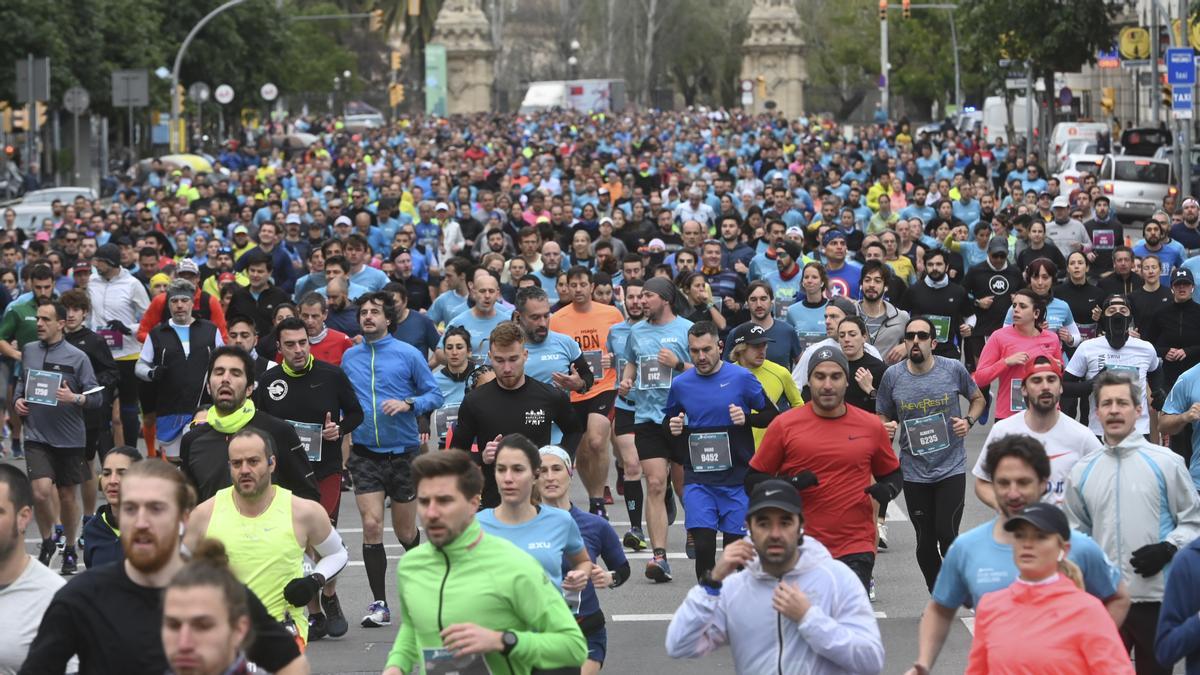 La Media Maratón de Barcelona 2022 vuelve a llenar las calles de la ciudad