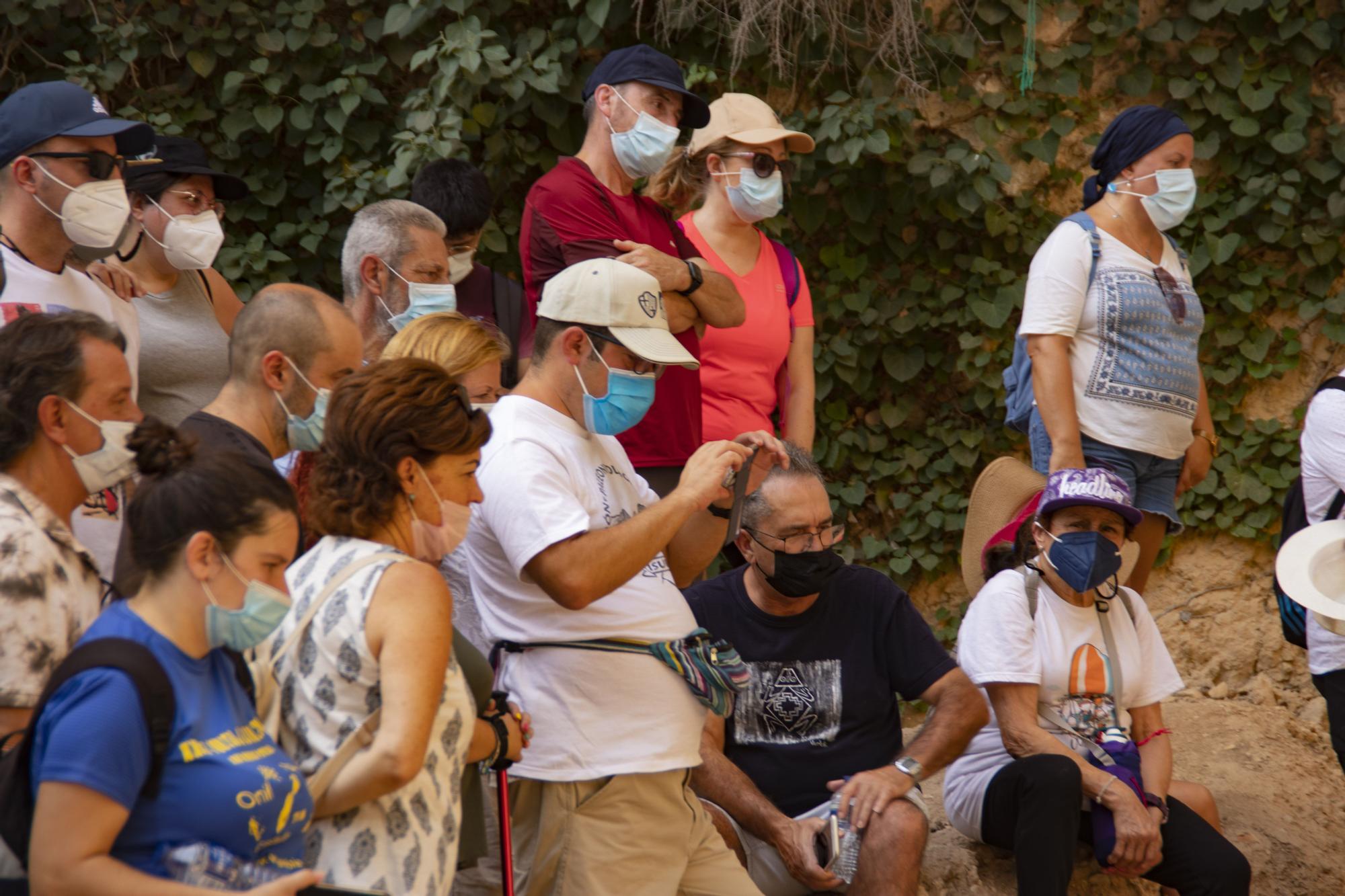 Día de visitas en las excavaciones del Salt en Alcoy