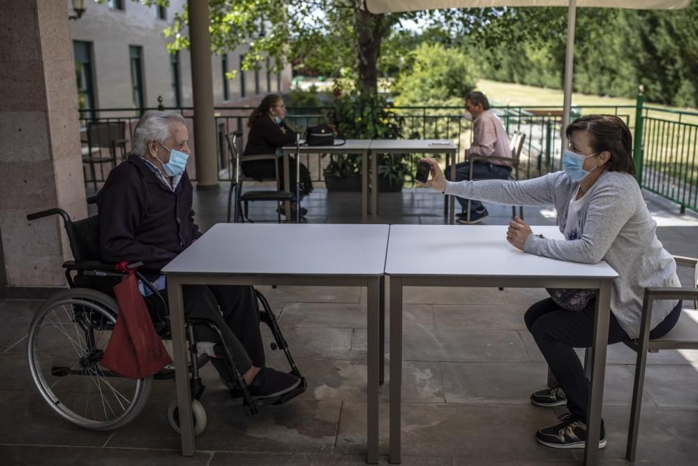 Desescalada en Zamora | Reencuentros en las residencia de mayores tras 90 días de separación