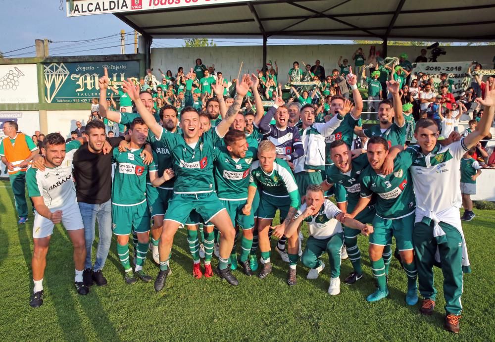 El equipo vigués logra la salvación después de superar al Mérida en el ''playout''.