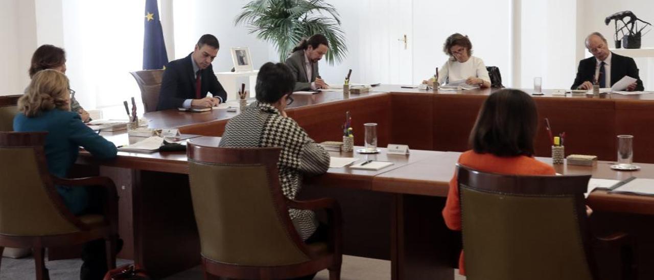 El presidente Pedro Sánchez en el Congreso.