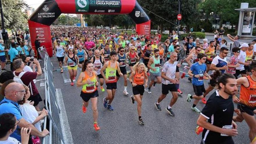 Vuelve el Circuito de Carreras Caixa Popular Ciutat de València tras el paréntesis de verano