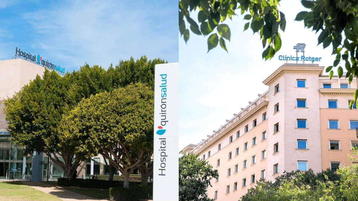Los hospitales del grupo Quirónsalud en Baleares, referentes del ámbito sanitario privado.