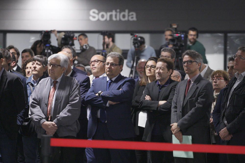 Inauguració de la nova estació d'autobusos de Girona