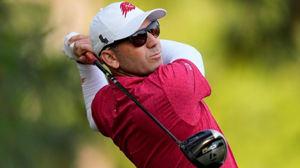 Sergio García, durante un torneo reciente