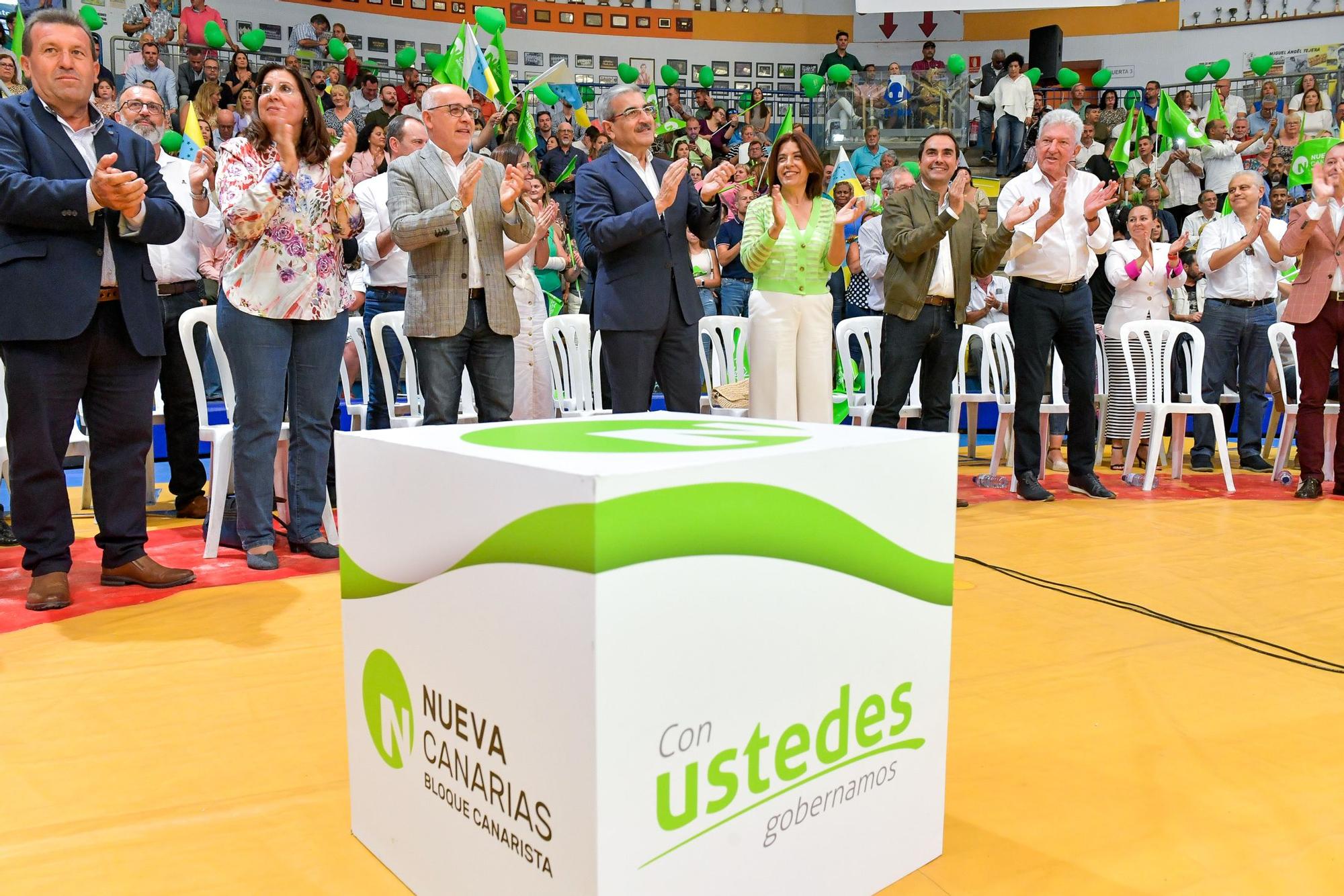 Presentación de candidaturas de Nuevas Canarias a las elecciones del 28M