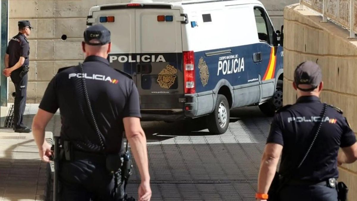 Imagen de una intervención de la Policía Nacional.