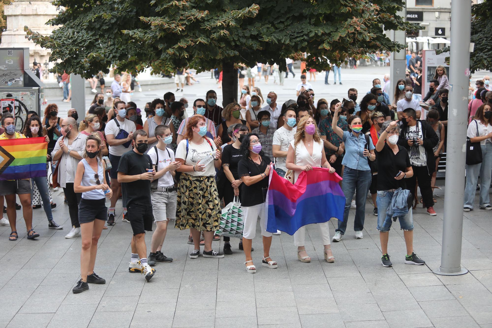Concentración contra la homofobia en Zaragoza el 11 de septiembre