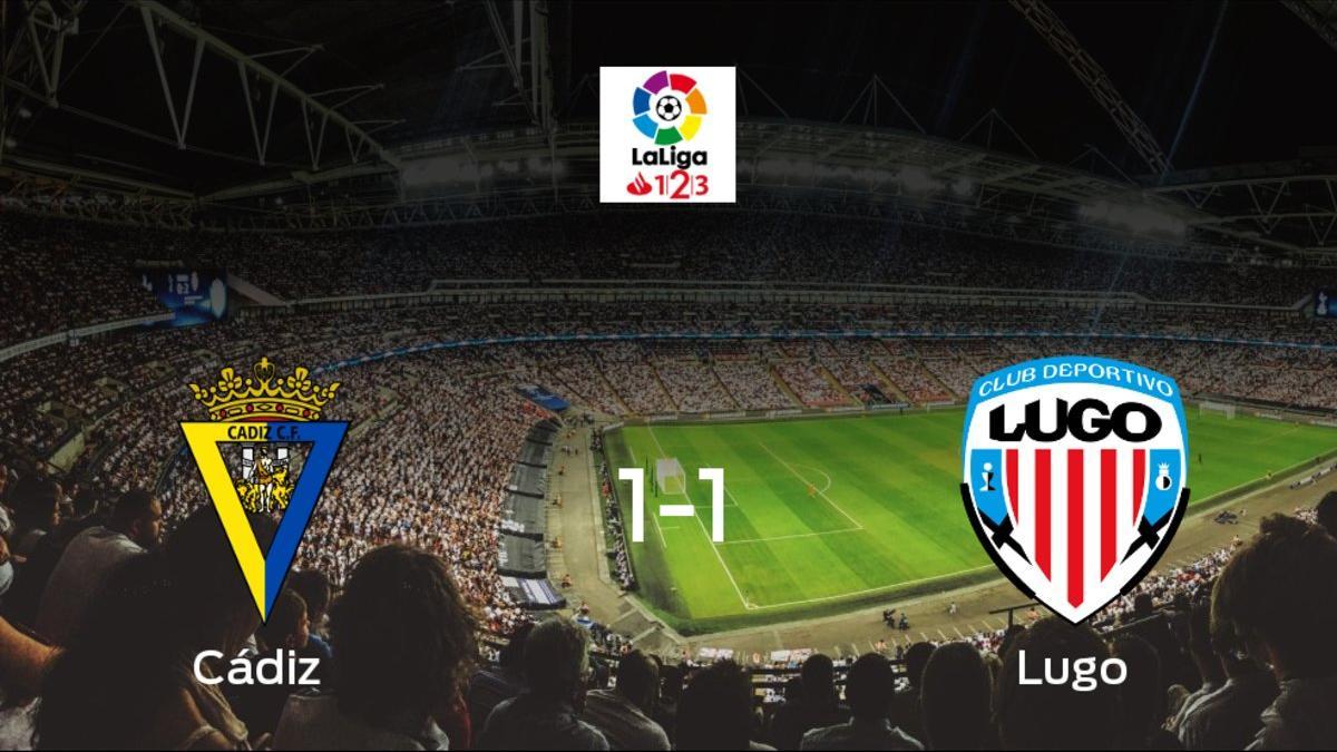 El Lugo saca un punto al Cádiz a domicilio 1-1