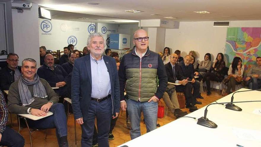 Junta directiva del Partido Popular de Ourense.  // FdV