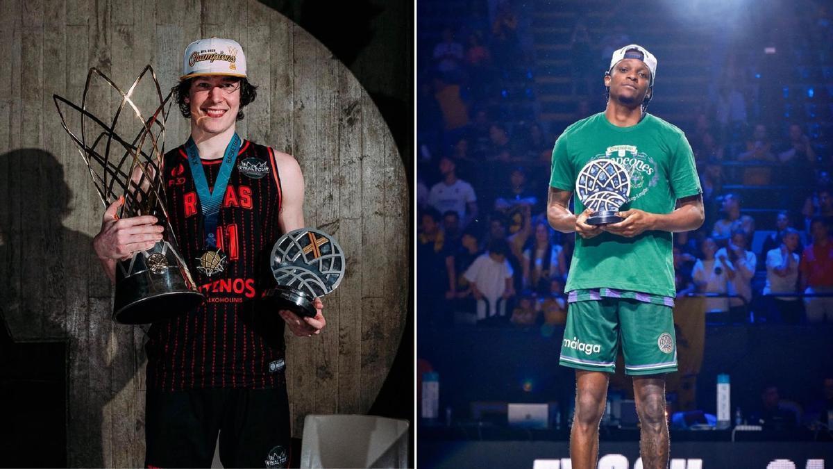 Simonas Lukosius y Tyson Carter han sido MVP de la Final Four de la BCL.