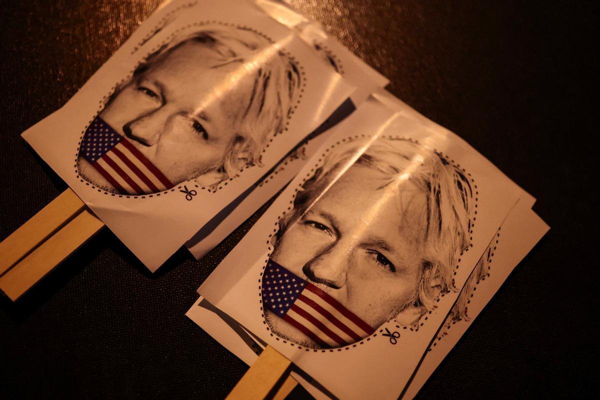 Multiples concentraciones por la libertad de Julian Assange