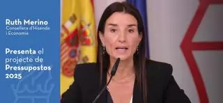 Ruth Merino presenta el proyecto de Presupuestos 2025