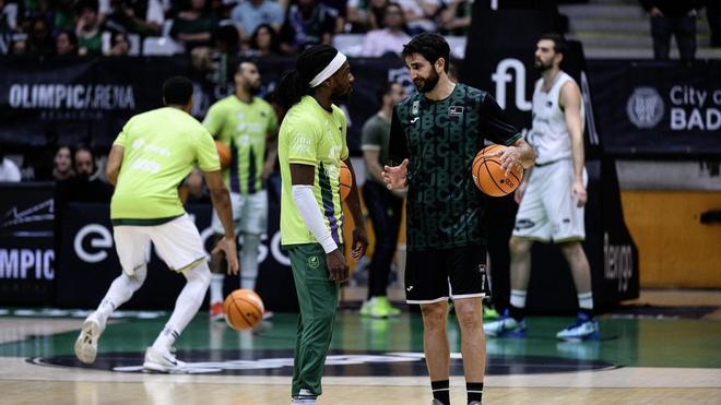 El Joventut-Unicaja, con 53-33 al descanso, se reanuda este martes tras su suspensión