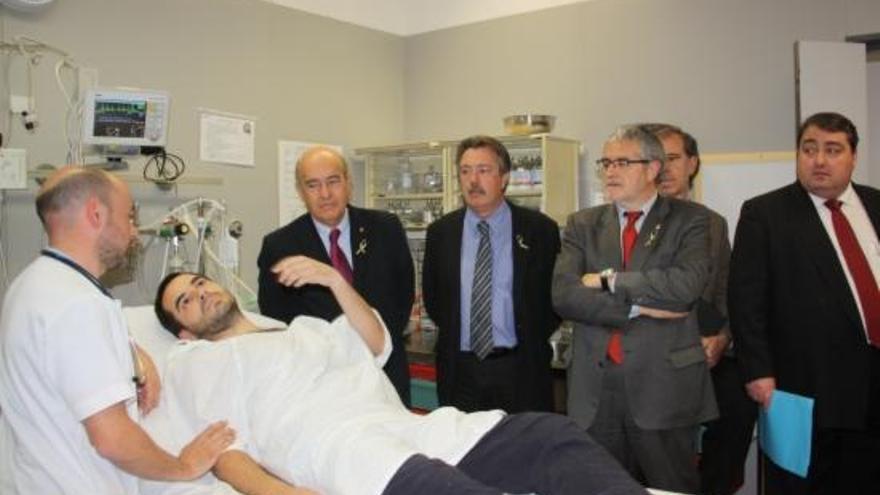 Simulació de teleictus a l&#039;Hospital Comarcal del Pallars