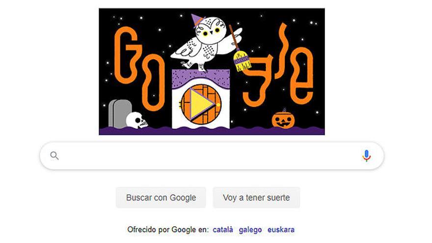 Google celebra Halloween con un 'doodle' - La Opinión de Murcia