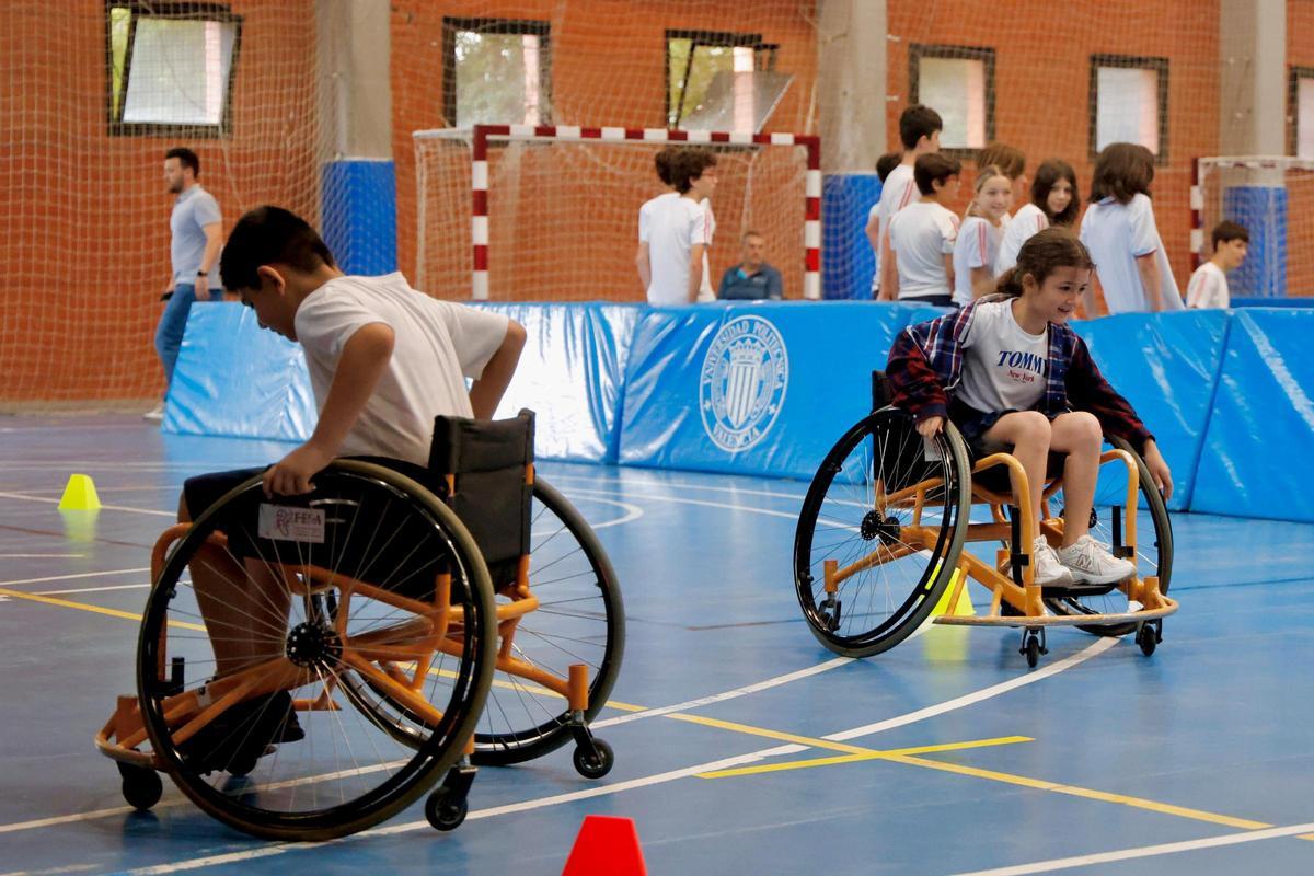 Jornada de fomento del deporte para personas con discapacidad en la UPV