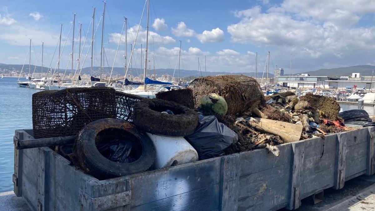 Deixalles del fons marí de Palamós