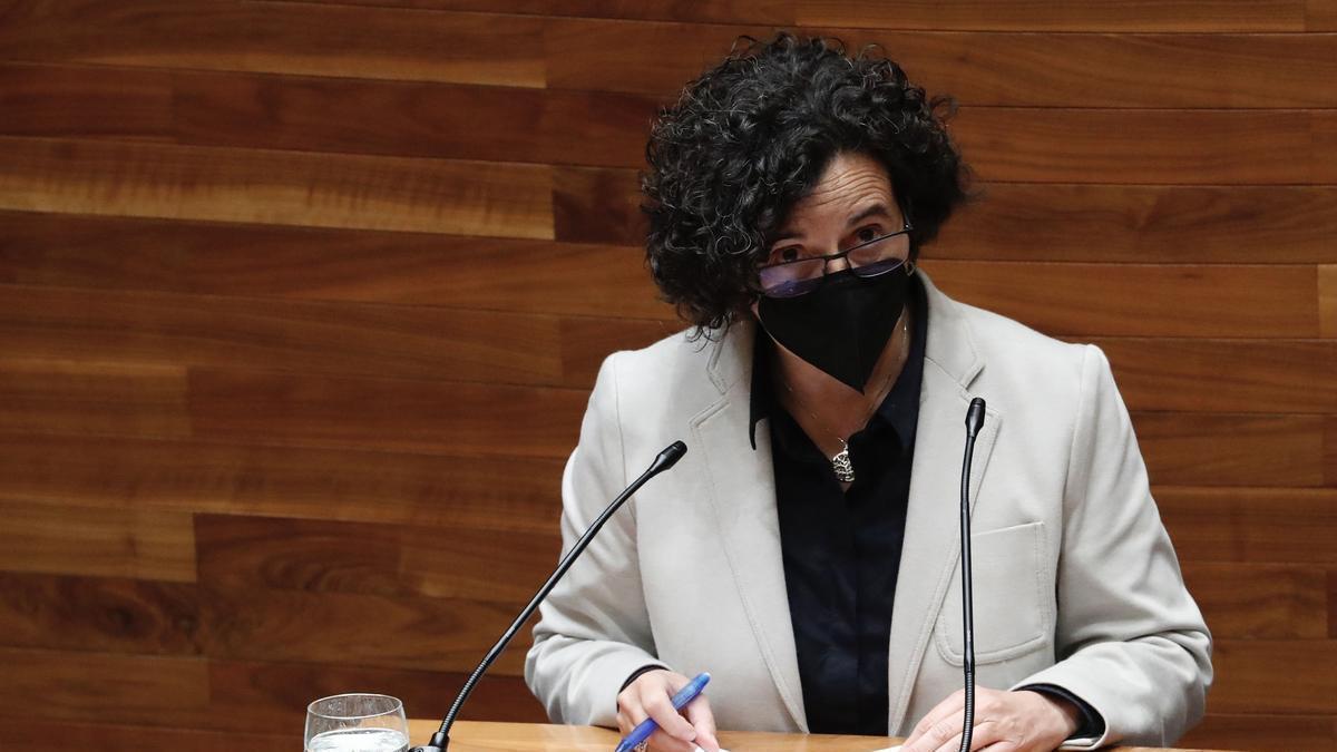 Berta Piñán, conseyera de Cultura.