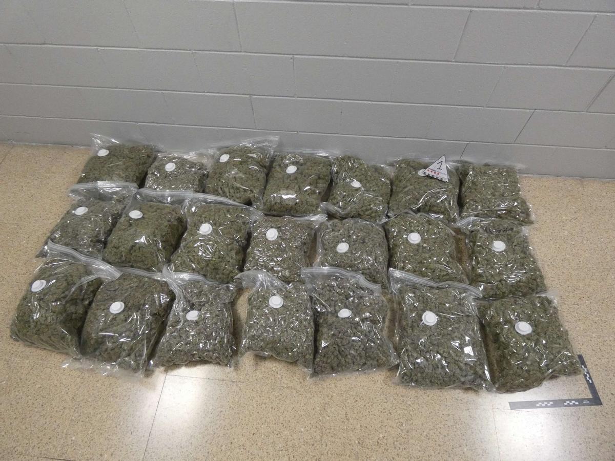 La droga que transportava el vehicle.