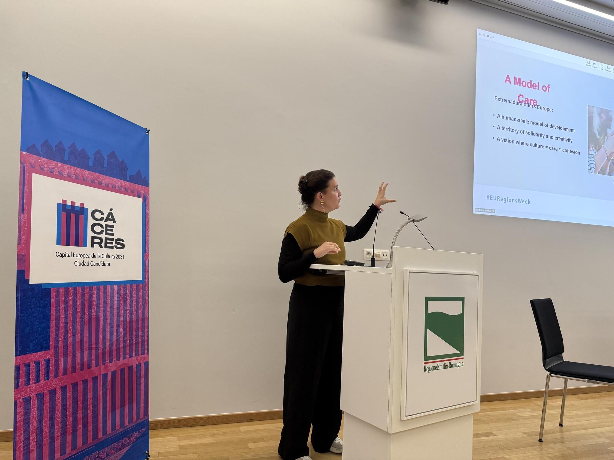 Fotogalería | Cáceres presenta sus virtudes culturales en Bruselas de cara a la capitalidad de 2031