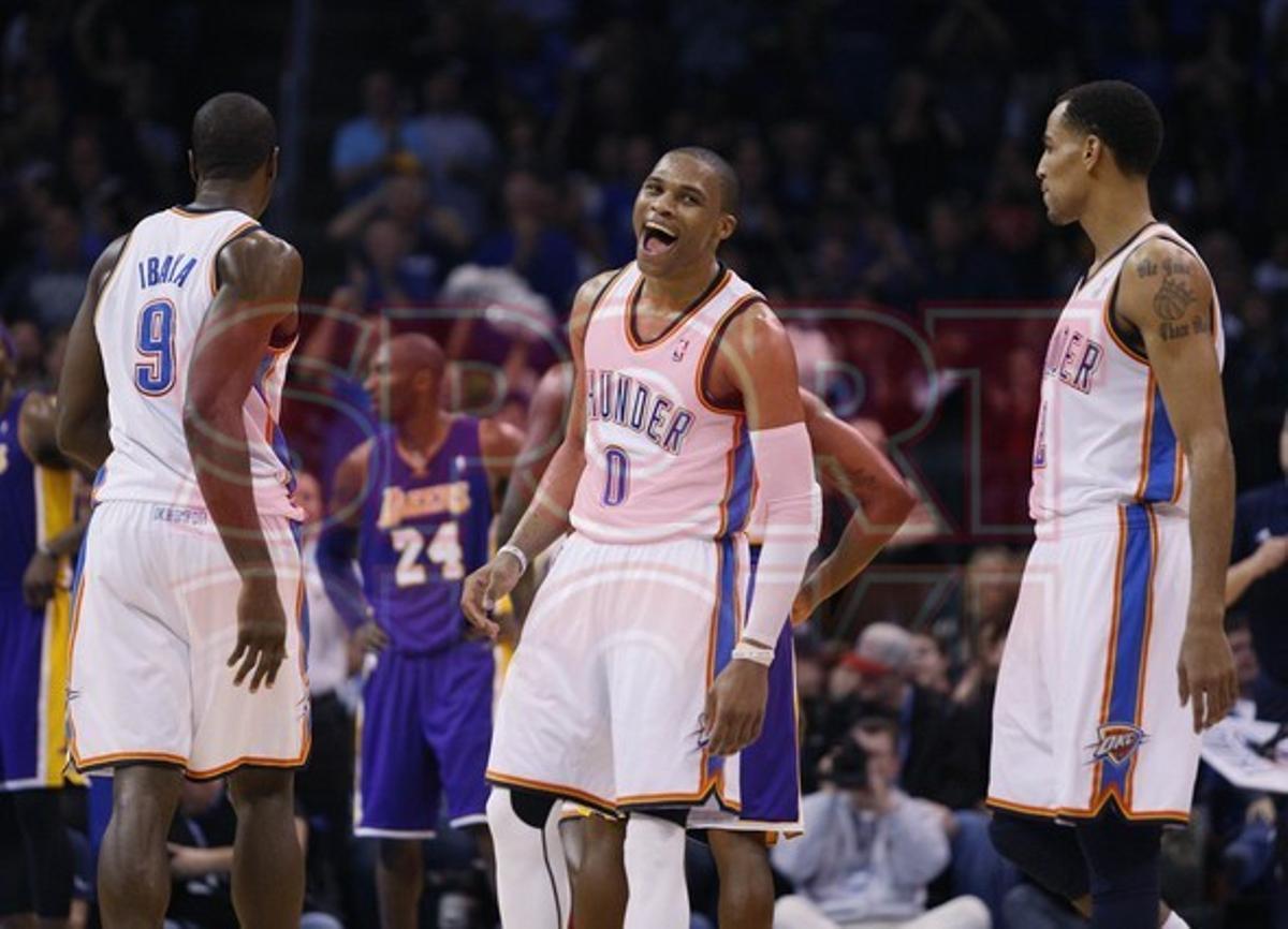 OKLAHOAM THUNDER, 114- LA LAKERS, 108