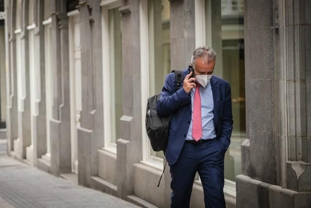 Segunda jornada del pleno en el Parlamento de Canarias