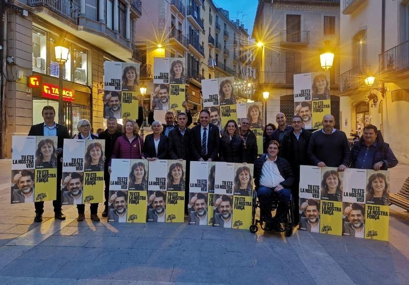 Inici de campanya de Junts per Manresa