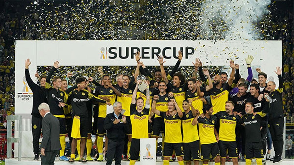 El Borussia Dortmund conquista la Supercopa ante el Bayern