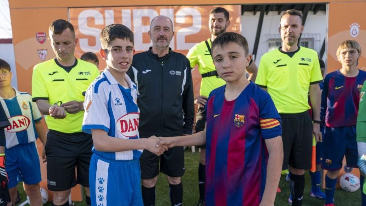 Barça y Espanyol se enfrentaron en la fase de grupos del Mundial de LaLiga FC Futures