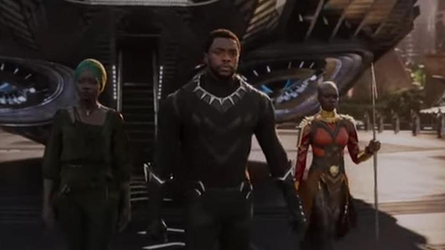 Escena de &#039;Black Panther&#039;.